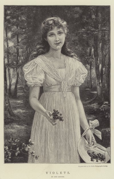 البنفسج بواسطة أوتو ثيودور جوستاف لينغنر